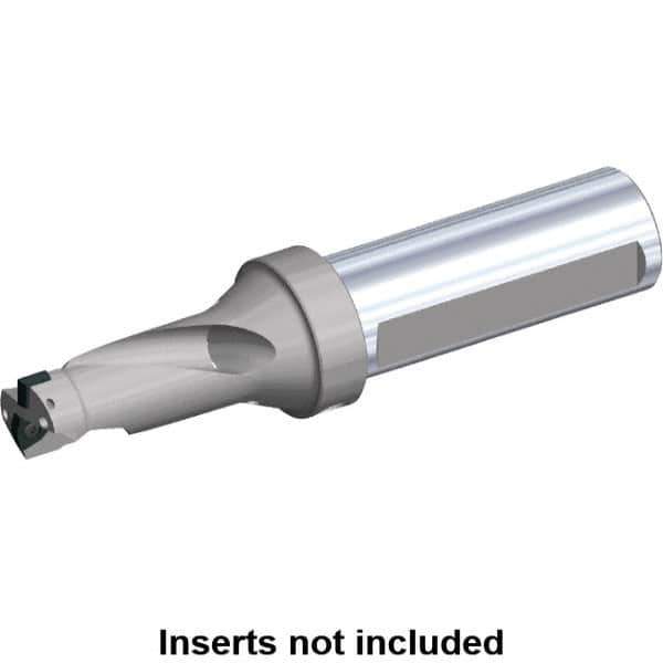 Kennametal - 2.626" Max Drill Depth, 2xD, 1.353" Diam, Indexable Insert Drill - 2 Inserts, 1-1/2" Shank Diam, Flange Shank - Exact Tool & Supply