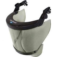 National Safety Apparel - Face Shield & Headgear Sets; Headgear Style: Headgear ; Lens Shade: None ; Window Color: Clear ; Window Coating: Anti-Fog ; Window Height (Inch): 10 ; Window Width (Inch): 20 - Exact Tool & Supply