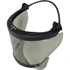 National Safety Apparel - Face Shield & Headgear Sets; Headgear Style: Headgear ; Lens Shade: None ; Window Color: Clear ; Window Coating: Anti-Fog ; Window Height (Inch): 10 ; Window Width (Inch): 20 - Exact Tool & Supply