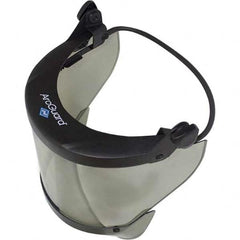 National Safety Apparel - Face Shield & Headgear Sets; Headgear Style: Headgear ; Lens Shade: None ; Window Color: Clear ; Window Coating: Anti-Fog ; Window Height (Inch): 10; 10 ; Window Width (Inch): 20; 20 - Exact Tool & Supply
