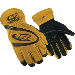 Ringers Gloves - Size 2XL, Leather, Flame Resistant Gloves - Kovenex Lined, NFPA 1971 - Exact Tool & Supply