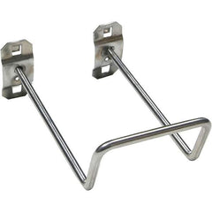 NMC - 5" Long Double Closed End Loop Pegboard Hook - 5" Projection, 80° Bend, Steel - Exact Tool & Supply