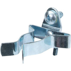 NMC - 2-1/8" Long Extended Spring Clip Pegboard Hook - 2-1/8" Projection, Steel - Exact Tool & Supply