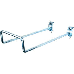 NMC - 8" Long Double Closed End Loop Pegboard Hook - 8" Projection, 30° Bend, Steel - Exact Tool & Supply