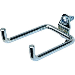 NMC - 2-3/4" Long Pegboard Hook - 2-3/4" Projection, 80° Bend, Steel - Exact Tool & Supply