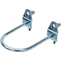 NMC - 1-3/4" ID, 2-7/8" Long Double Mount U Shape Pegboard Hook - 2-7/8" Projection, Steel - Exact Tool & Supply
