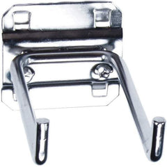 NMC - Pegboard Hooks Type: Double Rod 90 Degree End Bend Projection: 4 (Inch) - Exact Tool & Supply
