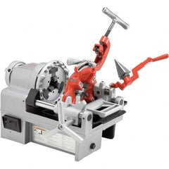 Ridgid - Pipe Threading Machines Maximum Pipe Size Capacity (mm): 37.00 Maximum Pipe Size Capacity (Inch): 1-1/2 - Exact Tool & Supply