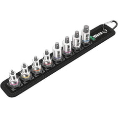 Wera - Hex & Torx Bit Socket Sets Type: Hex Bit Socket Set Drive Size: 3/8 - Exact Tool & Supply