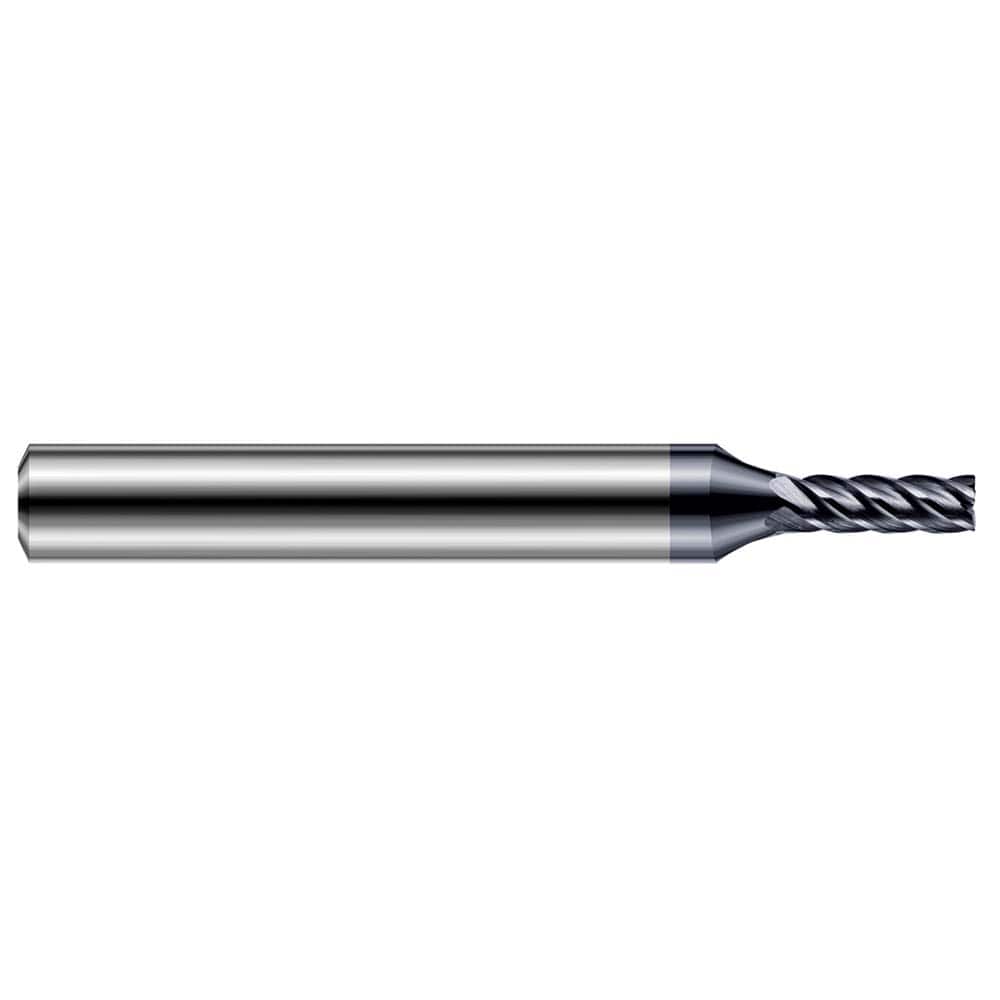 Harvey Tool - Corner Radius & Corner Chamfer End Mills; Mill Diameter (mm): 1.00 ; Mill Diameter (Decimal Inch): 0.0390 ; End Type: Corner Radius ; Corner Radius (Decimal Inch): 0.0050 ; Number of Flutes: 5 ; Material: Solid Carbide - Exact Tool & Supply