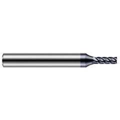 Harvey Tool - Corner Radius & Corner Chamfer End Mills; Mill Diameter (mm): 1.00 ; Mill Diameter (Decimal Inch): 0.0390 ; End Type: Corner Radius ; Corner Radius (Decimal Inch): 0.0050 ; Number of Flutes: 5 ; Material: Solid Carbide - Exact Tool & Supply