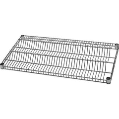 Quantum Storage - 1 Shelf Wire Shelving Unit - 18" Wide x 36" Deep, - Exact Tool & Supply