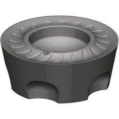Kennametal - RPPT1204 GDX Grade KCSM40 Carbide Milling Insert - TiN Finish, 4.76mm Thick, 12mm Inscribed Circle - Exact Tool & Supply