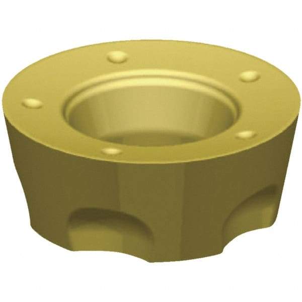 Kennametal - RPPT10T3 432 Grade SP6519 Carbide Milling Insert - TiAlN Finish, 3.97mm Thick, 10mm Inscribed Circle - Exact Tool & Supply