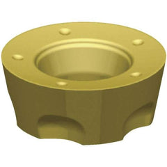 Kennametal - RPPT10T3 432 Grade SP6519 Carbide Milling Insert - TiAlN Finish, 3.97mm Thick, 10mm Inscribed Circle - Exact Tool & Supply