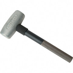 American Hammer - 4 Lb Lead Nonsparking Babbitt Hammer - Exact Tool & Supply