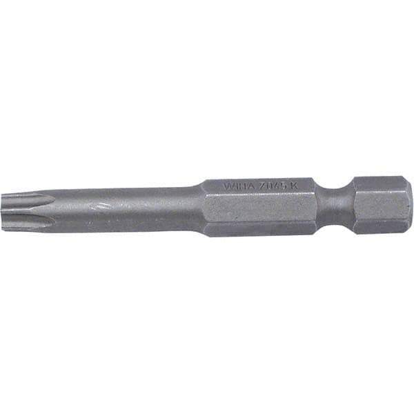 Wiha - T8 Power Bit - 1/4" Drive, 2" OAL - Exact Tool & Supply