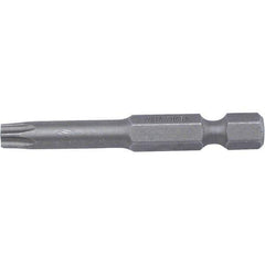 Wiha - T8 Power Bit - 1/4" Drive, 2" OAL - Exact Tool & Supply