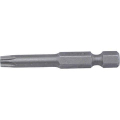 Wiha - T30 Power Bit - 1/4" Drive, 2" OAL - Exact Tool & Supply