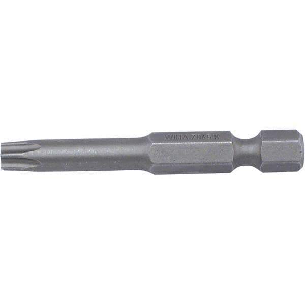 Wiha - T27 Power Bit - 1/4" Drive, 2" OAL - Exact Tool & Supply