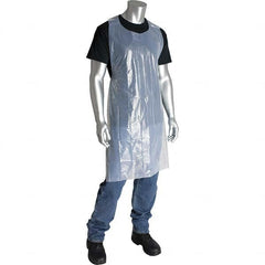 PIP - Disposable & Chemical Resistant Aprons Garment Style: Bib Apron Garment Type: Chemical Resistant - Exact Tool & Supply