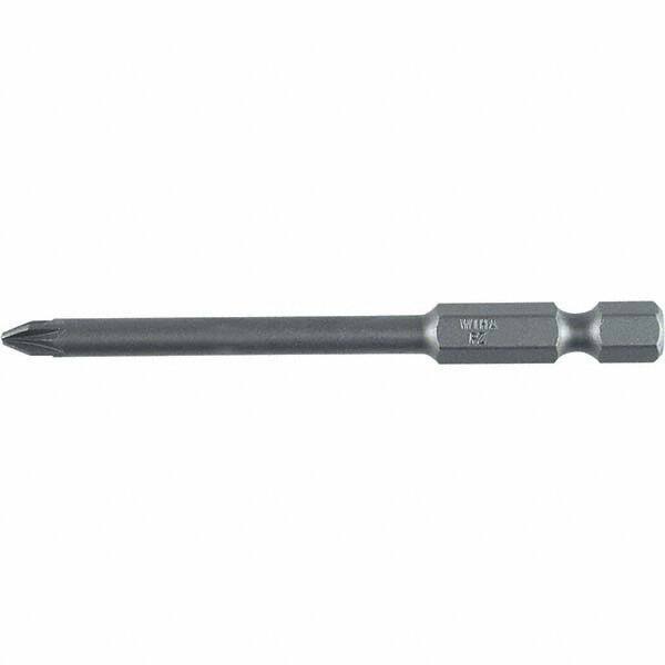 Wiha - PZ.0 Power Bit - 1/4" Drive, 2-3/4" OAL - Exact Tool & Supply