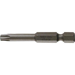 Wiha - T27 Power Bit - 1/4" Drive, 2" OAL - Exact Tool & Supply