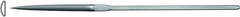 5-1/2" Escapement File, Half-Round, Cut 4 - Exact Tool & Supply