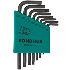 8PC STAR TIP L-WRENCH SET SHORT - Exact Tool & Supply