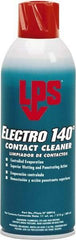 LPS - 11 Ounce Bottle Contact Cleaner - 144°F Flash Point, 15.14 kV Dielectric Strength, Flammable, Plastic Safe - Exact Tool & Supply