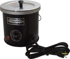 WAAGE - 1 Qt, 3-1/2" Deep, 150 to 450°F, Dip Coat Pot - 5" ID, 115 Volts, 600 Watts - Exact Tool & Supply