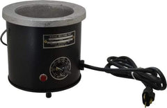 WAAGE - 1 Qt, 3-1/2" Deep, 150 to 450°F, Dip Coat Pot - 5" ID, 230 Volts, 600 Watts - Exact Tool & Supply