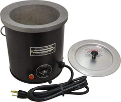 WAAGE - 2 Qt, 5" Deep, 150 to 450°F, Dip Coat Pot - 5-1/2" ID, 115 Volts, 600 Watts - Exact Tool & Supply