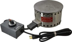 WAAGE - 5" High, 115 Volt Hot Plate - 100 to 1000°F, 1 Burner, 1250 Watt, 8" Diam, 11 Amps - Exact Tool & Supply