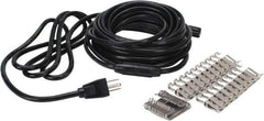 EasyHeat - 20" Long, 100 Watt, Roof Deicing Cable - 120 Volt Input - Exact Tool & Supply