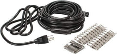EasyHeat - 30' Long, 150 Watt, Roof Deicing Cable - 120 Volt Input - Exact Tool & Supply