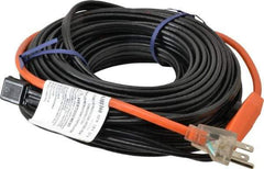 EasyHeat - 60' Long, Preassembled, Fixed Length, Fixed Wattage, Protection Heat Cable - 120 Input Volts, 420 Watts - Exact Tool & Supply