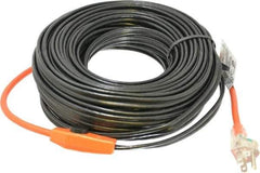 EasyHeat - 80' Long, Preassembled, Fixed Length, Fixed Wattage, Protection Heat Cable - 120 Input Volts, 560 Watts - Exact Tool & Supply