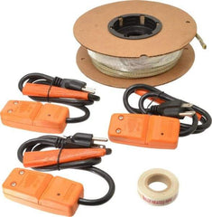 EasyHeat - 50' Long, 120 Input Volt, Easy Heat Self Regulating Residential Heat Protection Cable - 3 Watt - Exact Tool & Supply