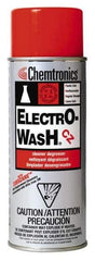 Chemtronics - 12 Ounce Aerosol Electrical Grade Cleaner/Degreaser - 17 kV Dielectric Strength, Nonflammable, Plastic Safe - Exact Tool & Supply
