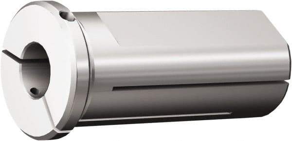 Sandvik Coromant - 16mm ID x 20mm OD, 63/64" Head Diam, Sealed Hydraulic Chuck Sleeve - 2.1654" Length Under Head, Through Coolant - Exact Tool & Supply