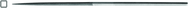 5-1/2" Escapement File, 65mm Square, Cut 6 - Exact Tool & Supply