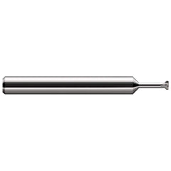 Harvey Tool - Thread Relief Cutters; Material: Solid Carbide ; Cutting Diameter (Inch): 0.245 ; Shank Diameter (Inch): 1/4 ; Flat Width (Decimal Inch): 0.0300 ; Overall Length (Inch): 2-1/2 - Exact Tool & Supply