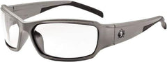 Ergodyne - Clear Lenses, Framed Safety Glasses - Uncoated Lenses, Size Universal, Wrap Around - Exact Tool & Supply