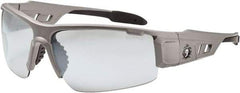 Ergodyne - Indoor/Outdoor Lenses, Framed Safety Glasses - Uncoated Lenses, Size Universal, Wrap Around - Exact Tool & Supply