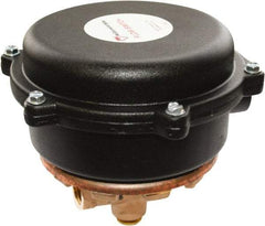 McDonnell & Miller - 100 psi, Brass Housing, Adjustable Paddle Flow Switch - 0.41 Flow Set Point, 1,863 Flow Point cc/min, 0.41 1.81 GPM, 120/240 Voltage, 1/2 Inch Thread Size - Exact Tool & Supply
