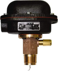 McDonnell & Miller - 1,000 psi, Stainless Steel Housing, Adjustable Paddle Flow Switch - 7.7 Flow Set Point, 35,004 Flow Point cc/min, 4.8 to 998 GPM, 120/240 Voltage, 1-1/4 Inch Thread Size - Exact Tool & Supply