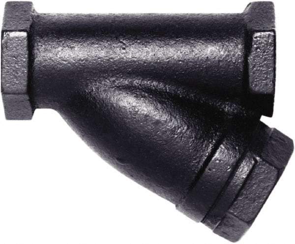 Hoffman Speciality - 3/4" Pipe, Female NPT Ends, Cast Brass Y-Strainer - 300 psi Pressure Rating, 400 psi WOG Rating, 300 psi WSP Rating - Exact Tool & Supply