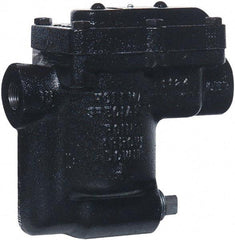 Hoffman Speciality - 2 Port, 3/4" Pipe, Stainless Steel Inverted Bucket Steam Trap - 80 Max psi - Exact Tool & Supply