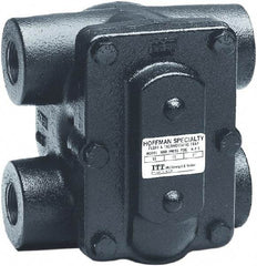 Hoffman Speciality - 4 Port, 1" Pipe, Stainless Steel Float & Thermostatic Steam Trap - 75 Max psi - Exact Tool & Supply